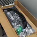 Garden Arch Trellis for Climbing Plants Outdoor 7.2 ft Height Large Tunnel Trellis Support for Vegetables Plant Cucumber Trellis for Garden Raised Bed, Black