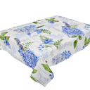 EASY CARE Fabric Tablecloth 52" x 70" 2 PC 