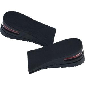 Height Increase Insoles 2-Layer Air up Shoe Lifts Elevator Shoes Insole -3.5 cm (1.4 inches) Heels Lift Inserts for Men and Women