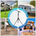 UBeesize Starlink Mini Tripod Mount, Adjustable Height and Angle Tripod Mounting kit with Pipe Adapter Compatible with Starlink Mini Satellite for Camping and RV Travel