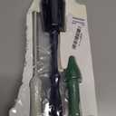 Dr. Brown's Silicone Cleaning Brush Set with Bottle, Spout, and Straw Brush, 3 Brushes to Clean Baby Bottles, Spouts, Nipples, and Straws, BPA Free  3-Pack (Compact)