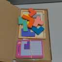 Dementia Activities for Seniors,Wooden Puzzles Gifts,Geometric Cognitive Products & Training Games for Alzheimers Elderly