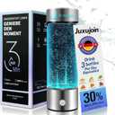 New Upgrade Hydrogen Water Bottle Generator 【NO.1 Double Hydrogen Content】 【Industry TOP  24Hour Hydrogen Lock】 | 0 Chlorine & 0 Ozone | 100% LeakProof Seal, Hydrogen Water Bottle Generator
