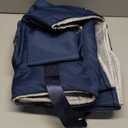 ACESAK Garment Bags for Travel, 2 in 1 Convertible Carry On Duffle Bag Suit Bags Foldable Backpacks with Shoe Compartment & Toiletry Bag, Hanging Bags for Clothes Dress Suit for Men Women Gift (Blue)