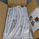 Amazon.com: LANGXUN Large Size Metal Balloon Arch Kit, Wedding Heart Arch Stand, Love Balloon Column Arch Frame for Wedding, Bridal, Valentine's Day, Engagement and Birthday Party Supplies (White) : Home & Kitchen