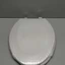 K-4636-RL-0 Elongated Toilet Seat Replacement for KOHLER 4636-RL-0 Elongated Bowl Toilet Seat Slow-Close, Soft Close toilet Seat and Lid, White