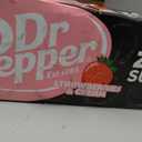 Dr Pepper Zero Strawberries and Cream Soda, 12 fl oz cans, 12 Pack