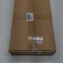 Brushed Gold Shower Faucet Set Bathroom Rainfall 8 Inch Shower Head System Single Handle Shower Trim Kit with Rough-in Valve (6.7 Inch shower arm, Brushed Gold)