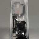 Compatible with Apple Watch Band 49mm 46mm 44mm 45mm 42mm 40mm 38mm 41mm, Stainless Steel iWatch Bands with 2 Pack Tempered Glass Case for Series 11/10/9/Ultra 3 2/8/7/6/5/4/3/2/1/SE for Men (Black)