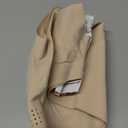 COMFELIE Seamless Wireless T-Shirt Bra for Women Full Coverage No Underwire Light Lift with Adjustable Straps Everyday Bra (Large, Beige)