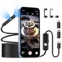 Borescope, Endoscope Camera with Light- 1920P HD Inspection Camera with Light, Dual Lens with 8+1 Adjustable LED Lights, IP67 Waterproof for Android, iPhone, iPad