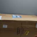 Angeles 30" x 6' Quiet Divider With Sound Dampening Panels, Freestanding Room Divider Wall, Gray