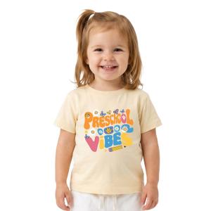 Bellkendda First Day of Preschool Shirt, Preschool Tee for Girls, 3-4T Size 110