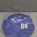 MCEAST 100 Pack Round Blue Paper Doilies 13.5 Inches Lace Place Mats Rustic Scallop Doily Disposable Paper Table Pads for Food Cakes Crafts Party Weddings Tableware Decor