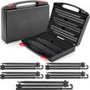 Sadnyy 5 Pcs 34 Inches Tree Stand Bow Hangers with Box Bow Hooks Archery Tree Stand Accessories Hunting Outdoors Supplies