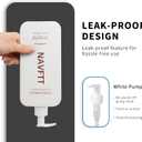 Plastic Flasks,Fake Empty Shampoo Containers Bottles for Cruise Drink Flasks for Liquor,Leak-Proof|Empty Conditioner Bottles|Discreet Beverage Hidden for Cruise Ships essentials,Travel