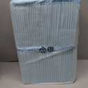 Basics LeakProof Dog and Puppy Potty Training Pee Pads with QuickDry 5Layer Design, Housebreaking, Standard Absorbency, XLarge, 28 x 34 Inch, Blue & White, 60Pack