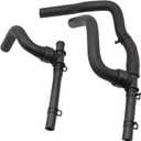 Lqito Heater Hose With TEE SupplyReturn Compatible With 20082020 Dodge Journey 2.4VVT Heater Hose Set Replace#5058437AK 5058437AI 5058437AD(2PCS)