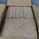 MBIGM 8" x 30" Carpet Stair Treads for Wooden Steps (15 in Pack) - Non-Slip Safety Rug with Soft Plush Comfort - Skid Resistant Indoor Runner for Kids, Elders, and Pets - Cornstalk