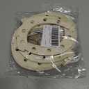 BESPORTBLE 24pcs Unfinished Horseshoe Wood Cutouts, DIY Graffiti Wooden Slices, Smooth Edges, 6.69 x 5.90 Inch, Khaki, for Crafts and Decorations