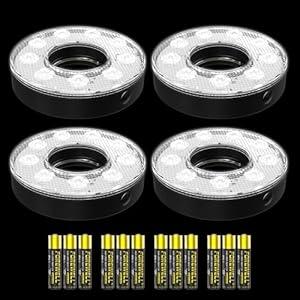KINGTOP LED Golf Hole Light (4-Pack) – Battery Powered, 3 Modes Cool White – USGA Standard Size, Anti-Glare Lens, Night Golf Hole Cup Illumination for Backyard Practice Putting Greens KINGTOP LED Golf Hole Light (4-Pack) – Battery Powered, 3 Modes Cool White – USGA Standard Size, Anti-Glare Lens, Night Golf Hole Cup Illumination for Backyard Practice Putting Greens