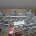 Melissa & Doug Toy Shopping Cart, Grocery Store Pretend Play Toys with Sturdy Metal Frame & Working Wheels, Toddler Shopping Cart, Preschool Learning Toys for Girls & Boys 3+