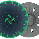 Upgraded 202463 Hard Back-up Sanding Pad Compatible with Festool RO 150 FEQ Sander, 6-Inch 150mm, 1Pack