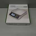 Atogou 110lb Food Scale, Commercial Kitchen Scale with Price Computing, Plug-in Usable, 0.05oz/1g, 304 Stainless Steel, for Cooking, Vegetables, Farm, Industry, Counting. LC300 Silver