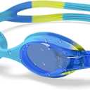 2 x Aegend Swim Goggles for Kids 3-8 - Anti-Fog Anti-Leaking Comfort Fit Toddler Goggles for Swimming