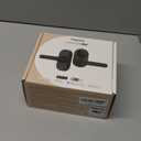 Aqara Smart Lock U300, Fingerprint Keyless Entry Door Lock with Handle, Matter Over Thread with Apple Home Keys, Touchscreen Keypad, Smart Lever Lock Supports Apple Home, Alexa, Google, IFTTT, Black