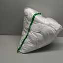 Lxztayuk 8 Pack White Round Tablecloth 120 Inch Round Table Cloth, Wrinkle Resistant and Washable Tablecloth Polyester Fabric Table Cloth Round Cover for Dining Wedding Banquet Party