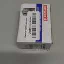 Richelieu Hardware 1700FBPSBC Onward Pocket Door Pull, Passage Lock, 3 1/4 in (82 mm), Rectangular, Black