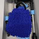 Car Wash Foam Gun for Garden Hose, Foam Cannon Car Wash Kit with Microfiber Wash Mitt, High Pressure Nozzle & 3 Spray Modes, Hose Foam Blaster for Cars, Trucks, RV, Motorcycle Cleaning - Blue