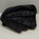 Black Fluffy Living Room Furry Rugs for Living Room Washable Shaggy Area Rugs for Bedroom 4x6 Rug for Nursery Decor