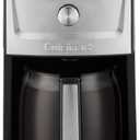 Cuisinart Coffee Maker, 14-Cup PerfecTemp Programmable Coffee Machine Glass Carafe with 1-4 Cup Setting, Brew Strength Control, Brew Pause, and Over Ice Function, Stainless Steel, DCC-3500SS