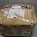 Litanika White Comforters Oversized King Size, 3 Pieces Lightweight Solid Bedding Comforter Set, All Season Fluffy Bed Set (120x98In Comforter & 2 Pillowcases)