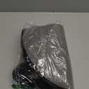 Arotive Luxury Round Chenille Bathroom Rug Mat, Extra Soft Thick Absorbent Shaggy Bath Rugs, Non-Slip Machine Wash Dry Plush Bath Mats for Bathroom, Shower and Tub, 24x24, Black