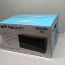 Emerson 0.7 CU. FT. 700 Watt Black Microwave Oven (MW7302B)