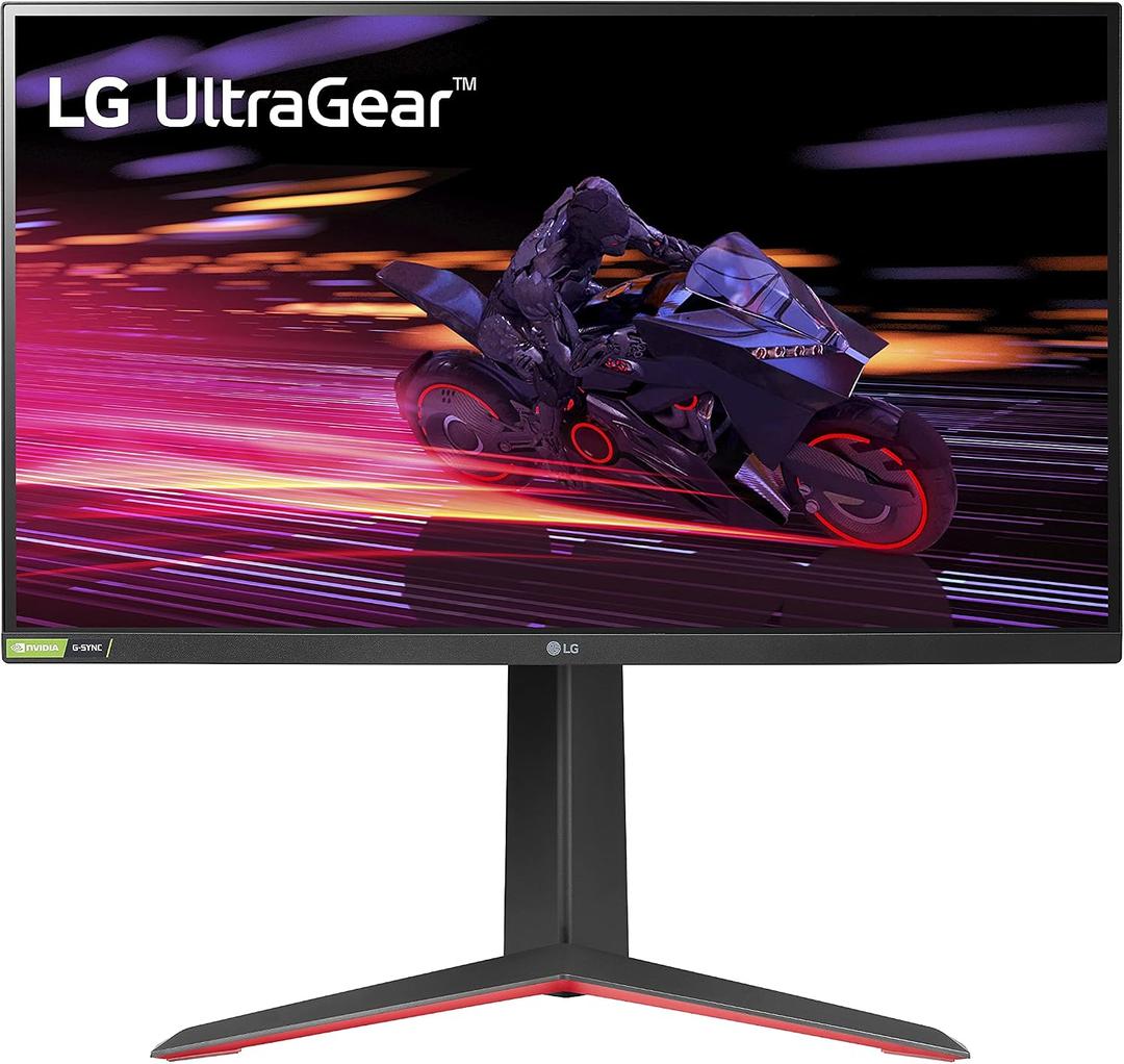 LG 27GP750-B 27 Ultragear FHD (1920 x 1080) IPS Gaming Monitor w/ 1ms Response Time & 240Hz Refresh Rate, NVIDIA G-SYNC Compatible with AMD FreeSync Premium, Thin Bezel, Tilt/Height/Pivot Adjustable