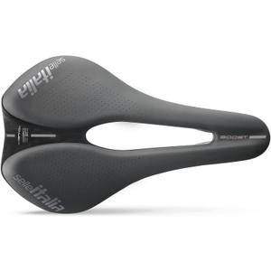 Selle Italia Model X - 100% Sustainable Green Road Bike Saddle, Comfortable Gel and Superflow Hole, Future Rides Green Road Bike Saddle (Black)
