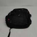 SHRRADOO Extra Large 50L Travel Laptop Backpack with USB Charging Port, College High School Backpack Airline Approved Business Work Bag Fits 17 Inch Computer for Men Women (Black)