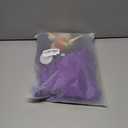 Women's Cosplay Costume Purple Cape Sexy Black Jumpsuit with Belt Cosplay Uniform Suit Halloween, S