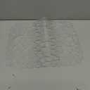 Coopay Kitchen Sink Mat Pebble Protect Mat PVC Eco-friendly Adjustable Stainless steel/ Porcelain Dish Drying Pad Protector for Bottom of Kitchen Sink, 15.8 x 11.8 inches (2 Pack, Clear)