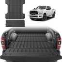CARTIST Truck Bed Mat for 2009-2018 Ram 1500 & 2009-2026 Ram 2500/3500&1500 Classic 2019-2024 (6.4 FT), NOT for Optional Rambox, Heavy Duty TPE Trunk Mat, Car Accessories