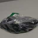 FEOYA Women's Sexy Halter Neck PU Leather Bustier Top Adjustable Backless Crop Vest with Tie Straps (Medium, Black Girdle)