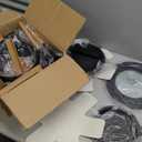 Astercook Non Stick RV Pots and Pans Ceramic Kitchen Cookware Set with Detachable/Removable Handle, Oven Safe, Induction Ready, Stackable, Black, 21 pcs