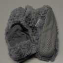 REVIX Microwavable Booties and Feet Warmers for Women & Men, Microwave Heated Foot Warmer with Flaxseed Moist Heat Therapy for Cold Feet, Gray, S/M