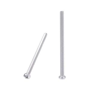 M3x50mm Machine Screws Pan Phillips Cross Head Screw 304 Stainless Steel Round Head Cross Screw Fasteners Bolts 30Pcs