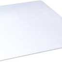 Dimex 46"x 60" Clear Rectangle Office Chair Mat For Hard Floors (1532630), 46" X 60"