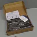 Ravinte 30 Pack Solid 3 Inch Square Cabinet Handles Oil-Rubbed Bronze Pulls Drawer Pulls Kitchen Hardware Handles (3" Hole Center)